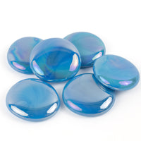 Glass Nuggets XL 30-36mm Opal Turquoise