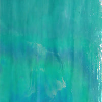 Glasplatte Meeresgrün Perlmutt