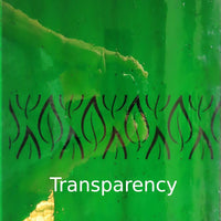 Plaque de Verre Emeraude Profonde