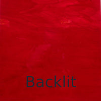 Glasplatte Roter Lack