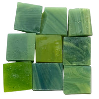 Pâtes De Verre Tiffany 10mm Vert Mousse