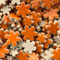 Charms Blumen Orange