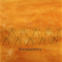 Glasplatte Pekannuss