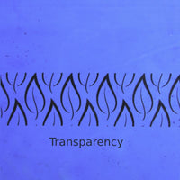 Glasplatte Himmelblau