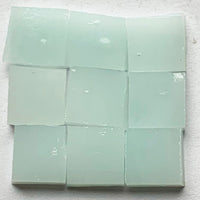 Detalj av Tiffany Glacier Isblå med nio glasbitar