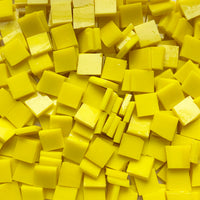 Glasmosaik Tiffany-Glas 15mm Sonnegelb