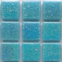 Iridescent Glass Mosaic 20mm Coastal