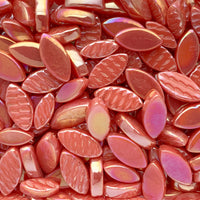 Ottoman Bloemblaadjes Parelmoer Watermeloen