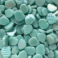 Fleur de Sakura Perlé Cyan Clair