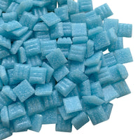 Verre Mosaique - glass mosaic -Glasmosaik-glasmozaïek-Glasmozaiek 10mm Cyaan - mosaicshop