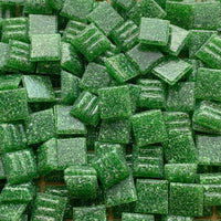 Verre Mosaique - glass mosaic -Glasmosaik-glasmozaïek-Glasmozaiek 10mm Spinazie - mosaicshop