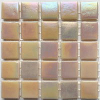 Verre Mosaique - glass mosaic -Glasmosaik-glasmozaïek-Glasmozaiek Iriserend 20mm Roze - mosaicshop