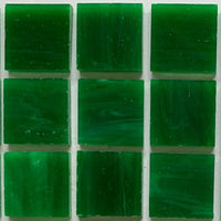 Verre Mosaique - glass mosaic -Glasmosaik-glasmozaïek-Glasmozaiek Tiffany Glacier 20mm Donkergroen - mosaicshop