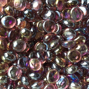 Verre Mosaique - glass mosaic -Glasmosaik-glasmozaïek-Mini Glasdruppels 9-13mm Diamantdruif - mosaicshop