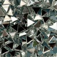 Verre Mosaique - glass mosaic -Glasmosaik-glasmozaïek-Spiegel Driehoek - mosaicshop