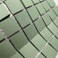 Verre Mosaique - glass mosaic -Glasmosaik-glasmozaïek-Winckelmans 20mm Vert Pale - mosaicshop