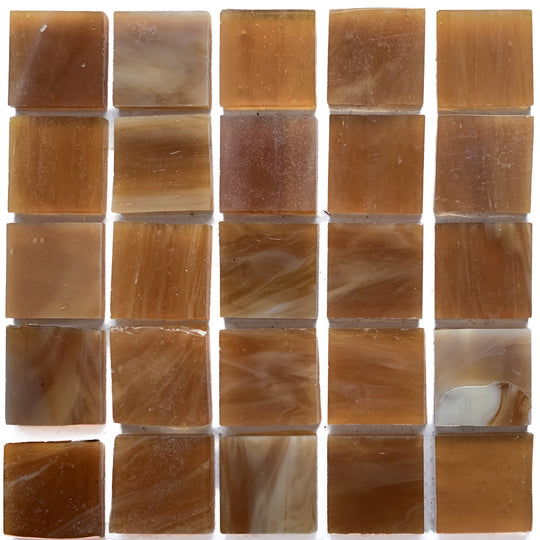 Glasmozaiek Tiffany Glacier 20mm Butterscotch