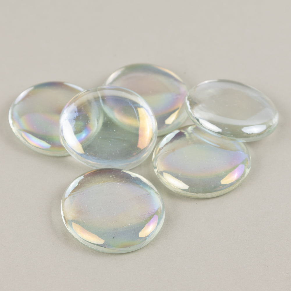 Glasdruppels XL  30-36mm Diamant