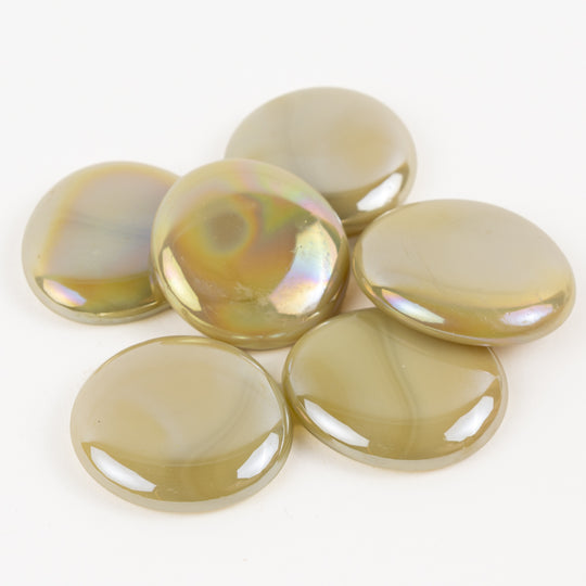 Glass Nuggets XL 30-36mm Opal Cream