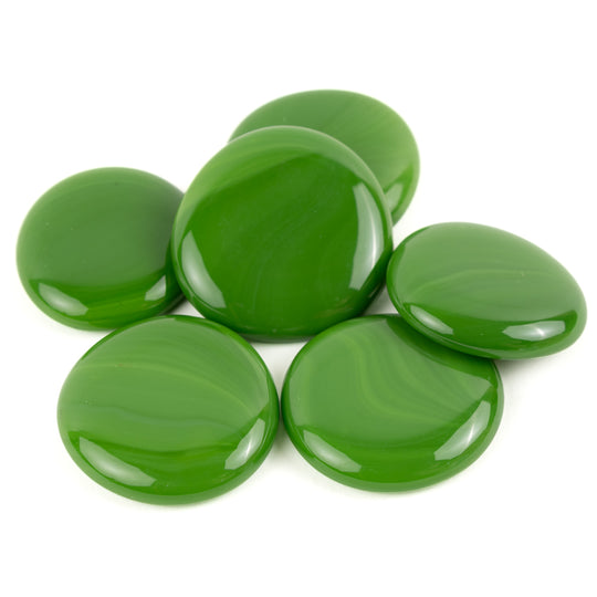 Glass Nuggets XL 30-36mm  Green