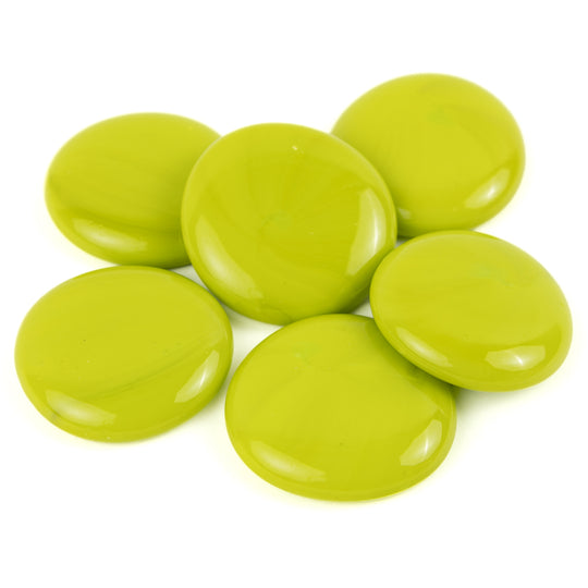 Glass Nuggets XL 30-36mm  Kiwi