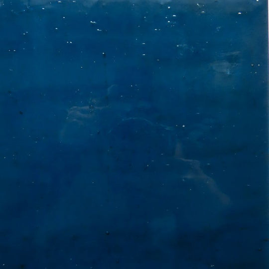 Plaque de Verre Bleu Acier