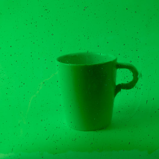 Glass Plate Mid Green