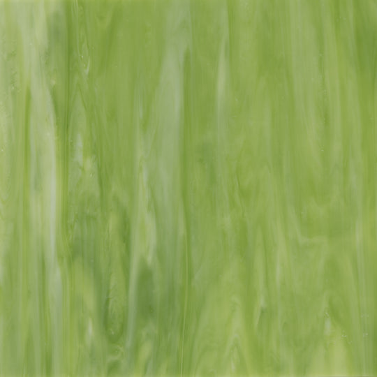Plaque de verre citron vert rayée
