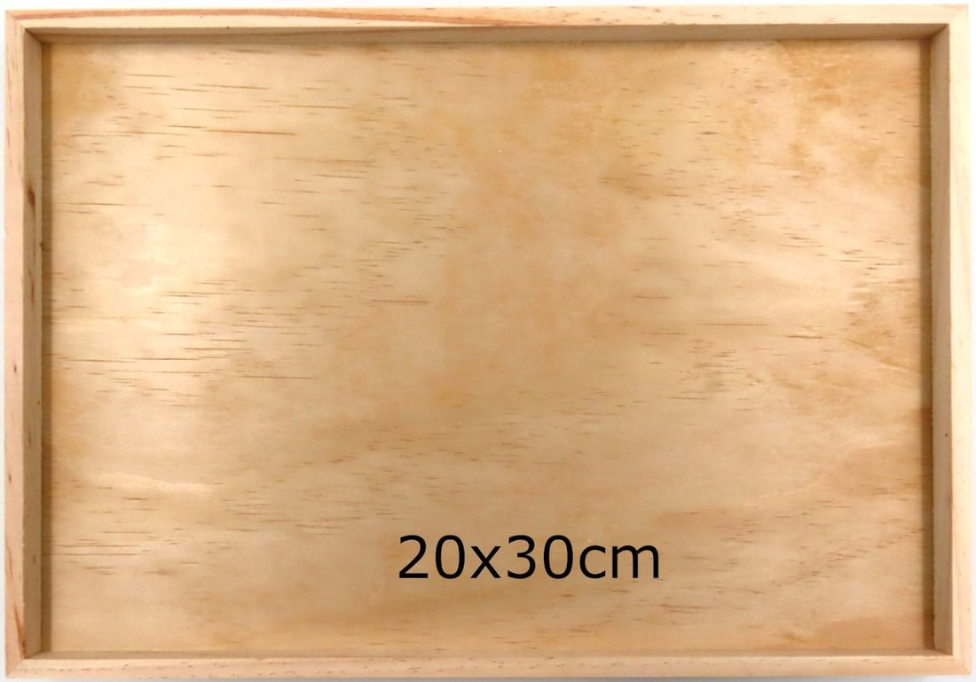 Houten frame voor mozaïek 20 x 30 cm