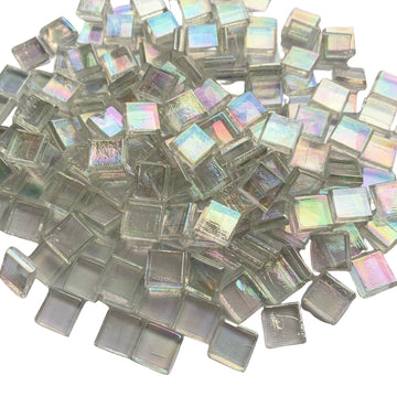 Glass Mosaic Transparent 10mm Pearl White