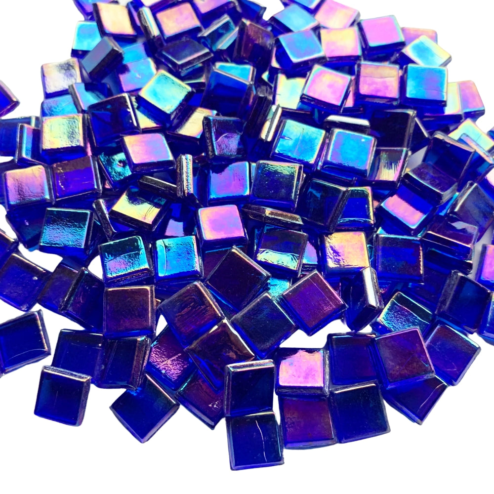 Mosaico de Vidrio Transparente 10mm Lazulita