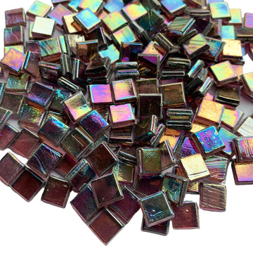 Glass Mosaic Transparent 10mm Purpurite