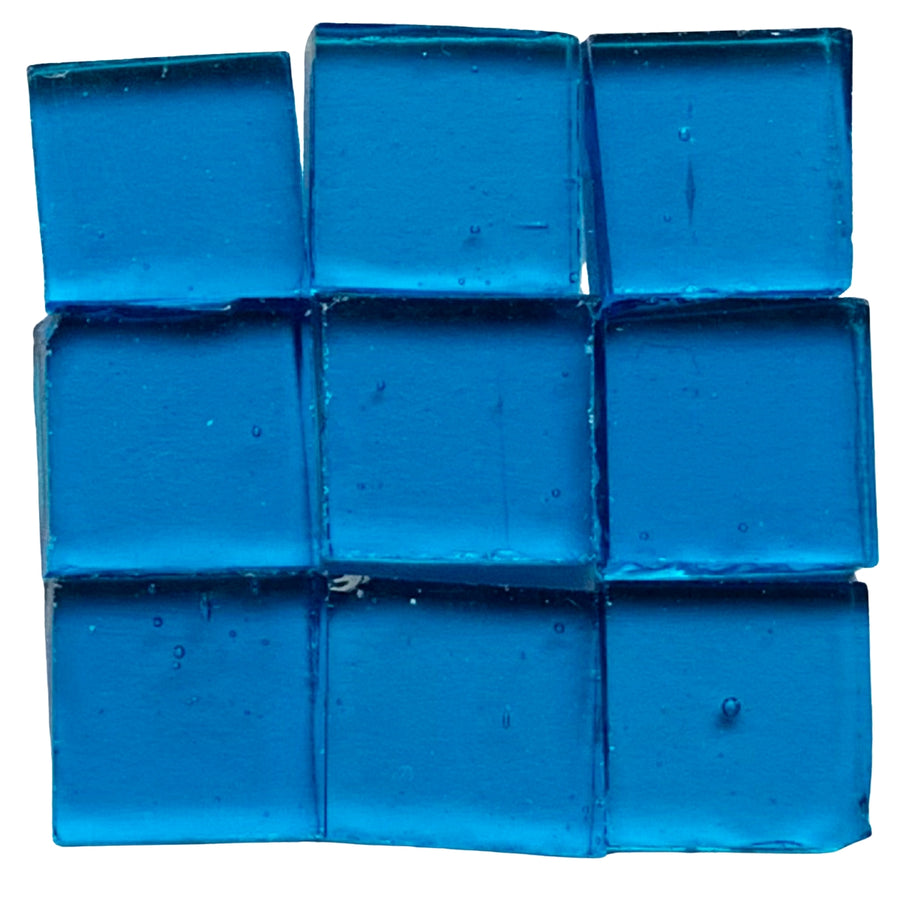 Pâtes De Verre Tiffany 10mm Bleu Capri