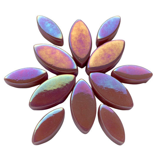 Ottoman Bloemblaadjes Parelmoer Kers