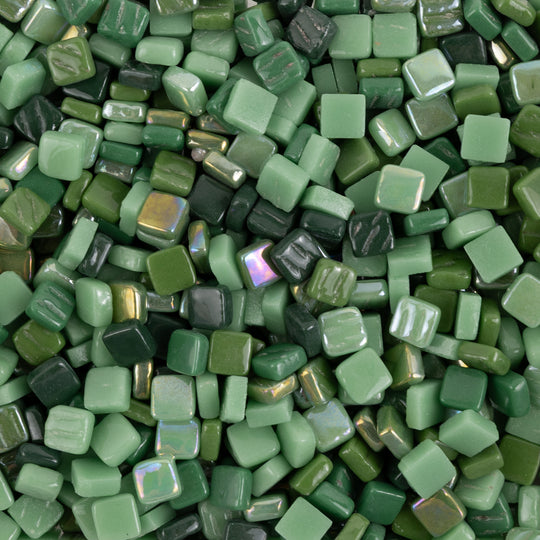 Ottoman 8mm Green Mix