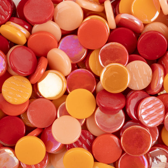 Rounds 18mm  Red Mix