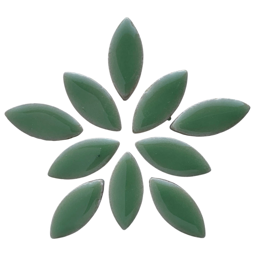 Bloemblaadjes 25mm Jade