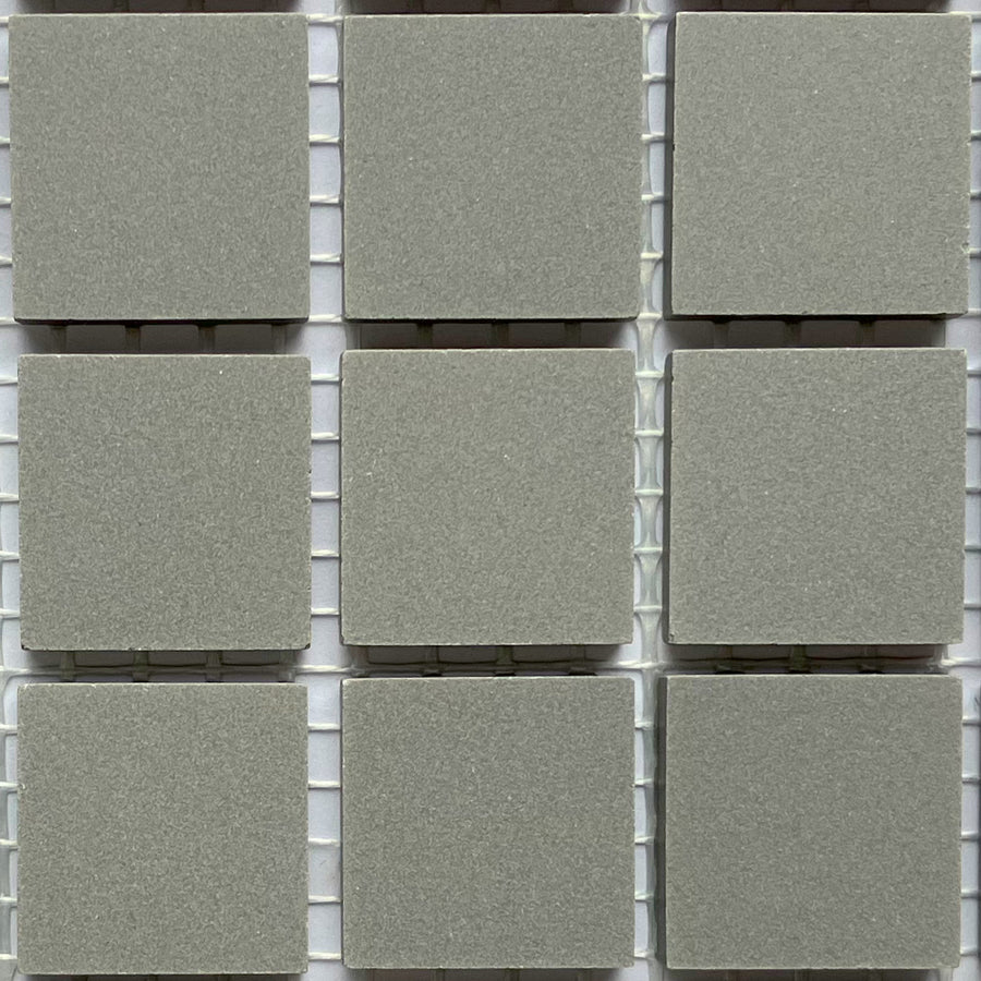 Winckelmans Ardoise – carreaux de mosaïque mats de 20x20 mm sur filet