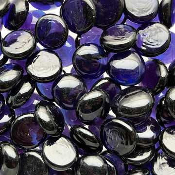 Glasdruppels  16-20mm Kristal Donkere Druif
