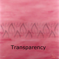 Plaque de Verre Fuchsia Vaporeux