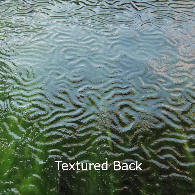 Glass Plate Forest Green Texture