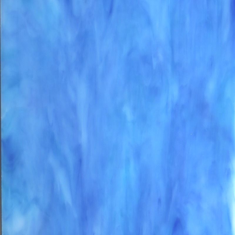 Glasplatte Zartblau Opal