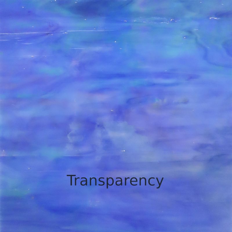 Glasplaat Gemarmerde Blauwe Parel