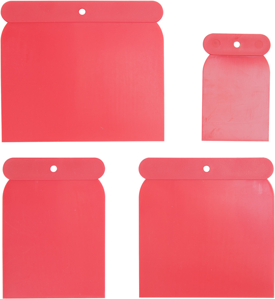 Set Connex de 4 spatule japoneze din plastic