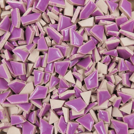 Mini-puzzles de céramique Violet