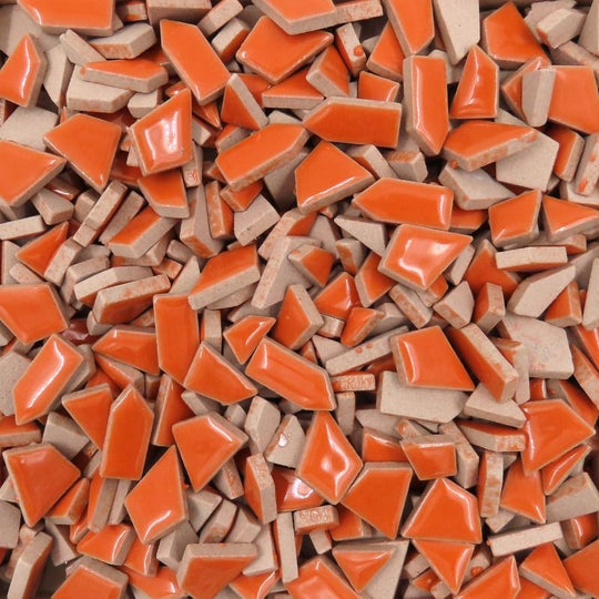 Mini-puzzles de céramique Orange