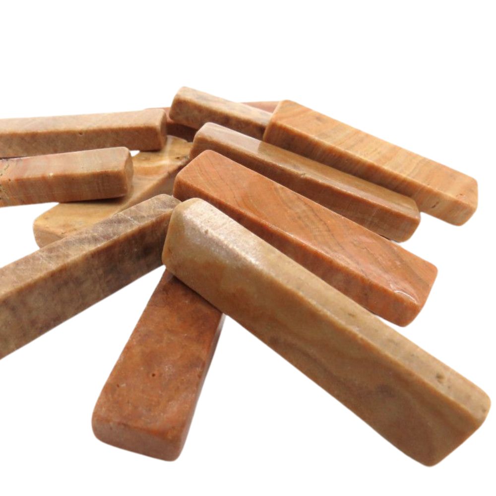 Marmeren Staven Gele Houtnerf