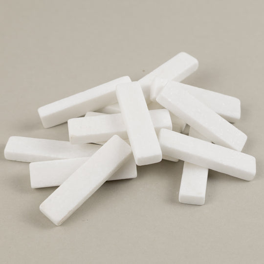 Marble Rods Crystal White