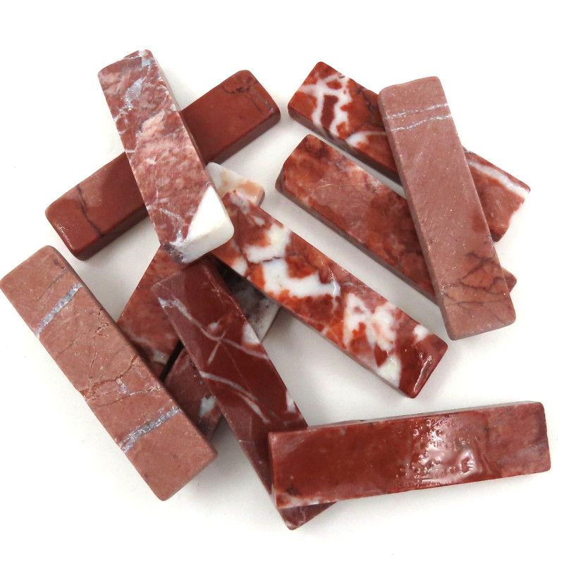 Marmorstangen Sonnenuntergangsrot