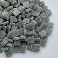 Lasimosaiikki 10mm tummanharmaa (irralliset)
